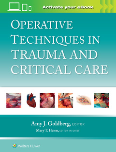 Couverture de l’ouvrage Operative Techniques in Trauma and Critical Care: Print + eBook with Multimedia