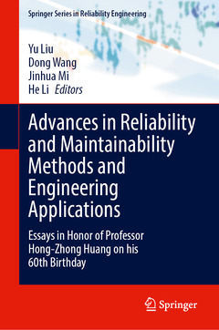 Couverture de l’ouvrage Advances in Reliability and Maintainability Methods and Engineering Applications