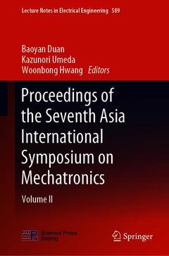 Couverture de l’ouvrage Proceedings of the Seventh Asia International Symposium on Mechatronics