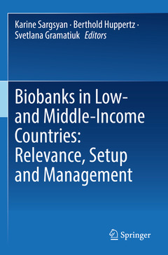 Couverture de l’ouvrage Biobanks in Low- and Middle-Income Countries: Relevance, Setup and Management