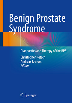 Couverture de l’ouvrage Benign Prostate Syndrome
