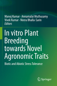 Couverture de l’ouvrage In vitro Plant Breeding towards Novel Agronomic Traits