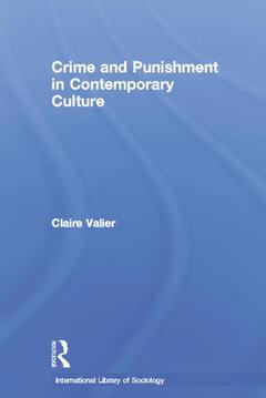 Couverture de l’ouvrage Crime and Punishment in Contemporary Culture
