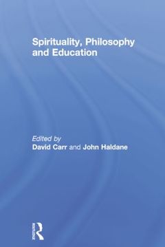 Couverture de l’ouvrage Spirituality, Philosophy and Education