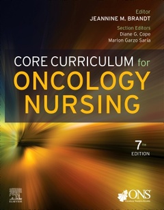 Couverture de l’ouvrage Core Curriculum for Oncology Nursing