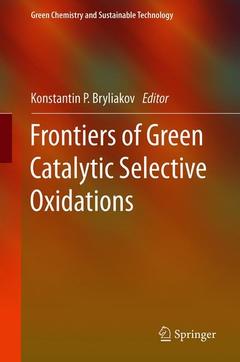 Couverture de l’ouvrage Frontiers of Green Catalytic Selective Oxidations