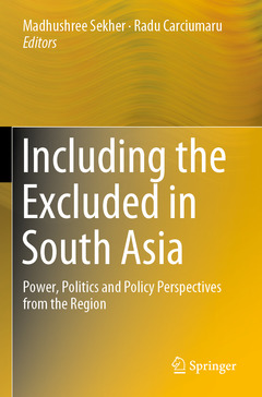 Couverture de l’ouvrage Including the Excluded in South Asia