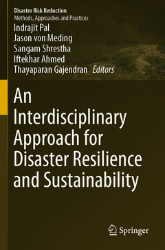 Couverture de l’ouvrage An Interdisciplinary Approach for Disaster Resilience and Sustainability