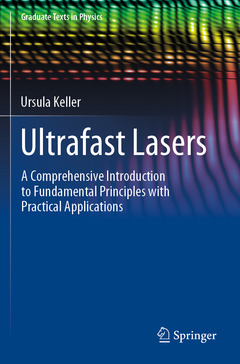 Couverture de l’ouvrage Ultrafast Lasers