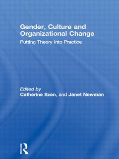 Couverture de l’ouvrage Gender, Culture and Organizational Change