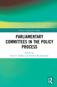 Cover of the book Parliamentary Committees in the Policy Process