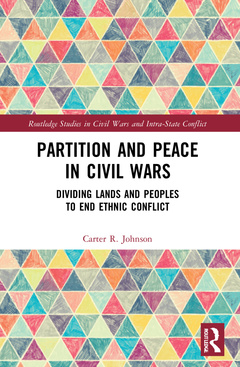 Couverture de l’ouvrage Partition and Peace in Civil Wars