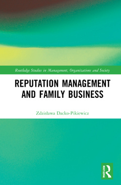 Couverture de l’ouvrage Reputation Management and Family Business