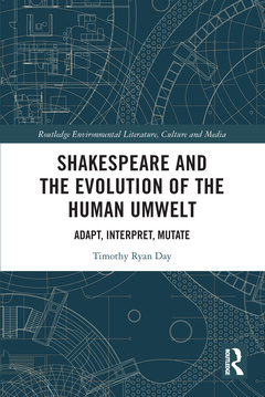 Couverture de l’ouvrage Shakespeare and the Evolution of the Human Umwelt