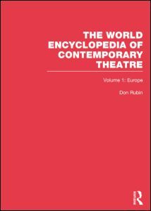 Cover of the book World Encyclopedia of Contemporary Theatre