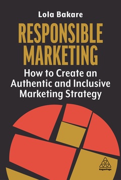Couverture de l’ouvrage Responsible Marketing