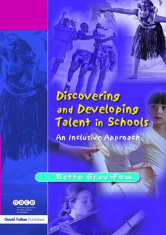 Couverture de l’ouvrage Discovering and Developing Talent in Schools