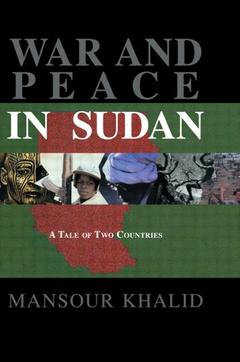 Couverture de l’ouvrage War and Peace In Sudan