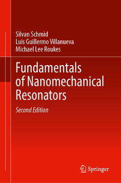 Couverture de l’ouvrage Fundamentals of Nanomechanical Resonators