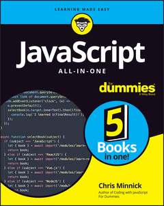 Couverture de l’ouvrage JavaScript All-in-One For Dummies