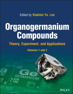 Couverture de l’ouvrage Organogermanium Compounds
