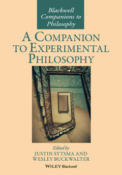 Cover of the book A Companion to Experimental Philosophy