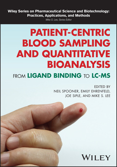 Couverture de l’ouvrage Patient Centric Blood Sampling and Quantitative Analysis