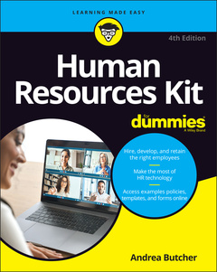 Couverture de l’ouvrage Human Resources Kit For Dummies