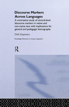 Cover of the book Discourse Markers Across Languages