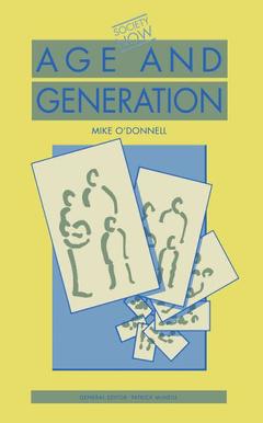 Couverture de l’ouvrage Age and Generation