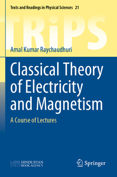 Couverture de l’ouvrage Classical Theory of Electricity and Magnetism