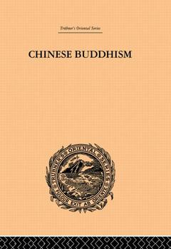 Couverture de l’ouvrage Chinese Buddhism