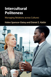 Couverture de l’ouvrage Intercultural Politeness