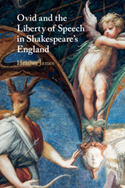 Couverture de l’ouvrage Ovid and the Liberty of Speech in Shakespeare's England