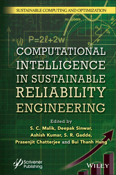 Couverture de l’ouvrage Computational Intelligence in Sustainable Reliability Engineering