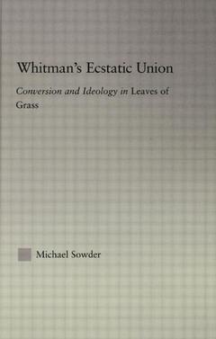 Couverture de l’ouvrage Whitman's Ecstatic Union