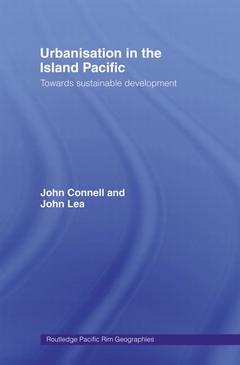 Couverture de l’ouvrage Urbanisation in the Island Pacific