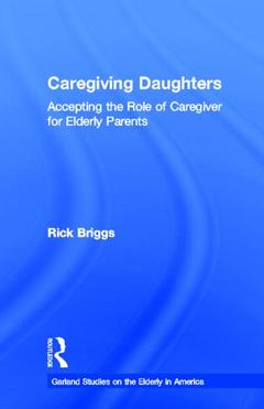 Couverture de l’ouvrage Caregiving Daughters