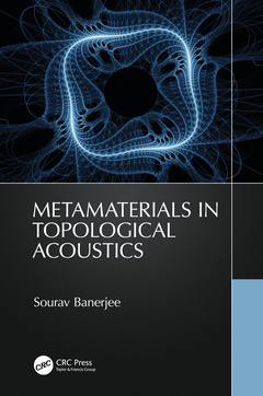 Couverture de l’ouvrage Metamaterials in Topological Acoustics