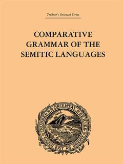Couverture de l’ouvrage Comparative Grammar of the Semitic Languages