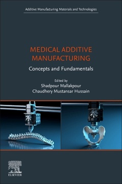 Couverture de l’ouvrage Medical Additive Manufacturing