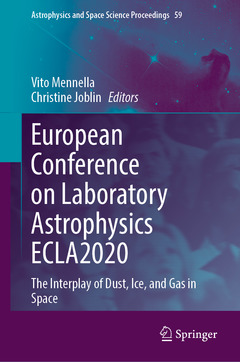 Couverture de l’ouvrage European Conference on Laboratory Astrophysics ECLA2020
