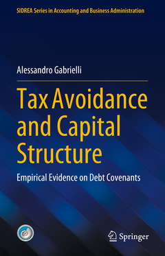 Couverture de l’ouvrage Tax Avoidance and Capital Structure