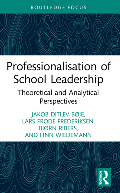Cover of the book Professionalisation of School Leadership
