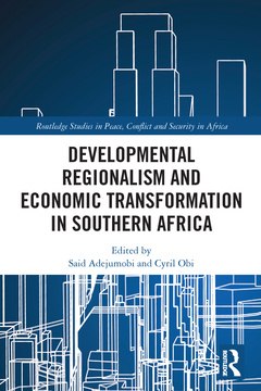 Couverture de l’ouvrage Developmental Regionalism and Economic Transformation in Southern Africa