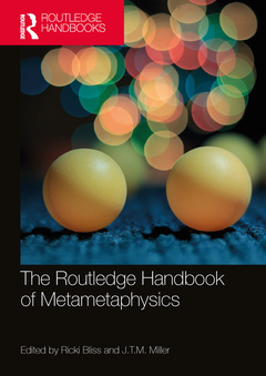 Cover of the book The Routledge Handbook of Metametaphysics
