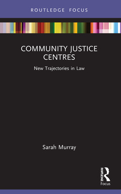 Couverture de l’ouvrage Community Justice Centres