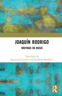 Couverture de l’ouvrage Joaquín Rodrigo