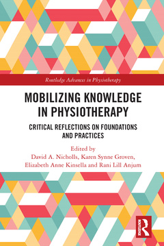 Couverture de l’ouvrage Mobilizing Knowledge in Physiotherapy