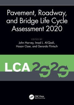 Couverture de l’ouvrage Pavement, Roadway, and Bridge Life Cycle Assessment 2020